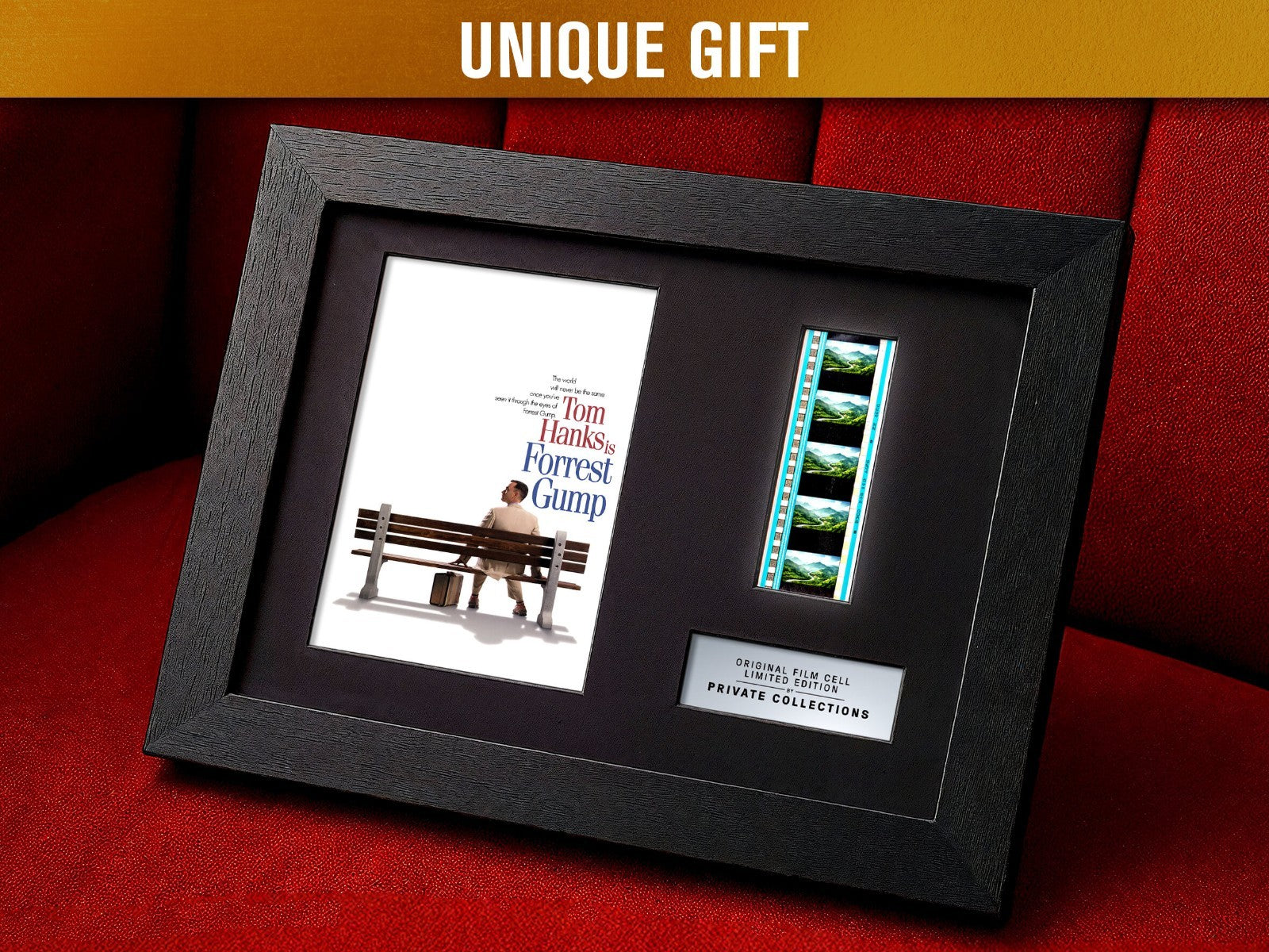 FORREST GUMP (1994) Certified 35mm Film Cells in an LED Backlit Frame