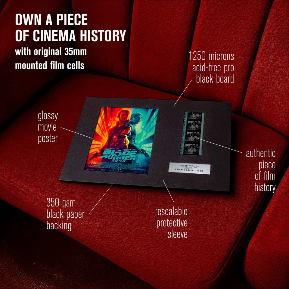 BLADE RUNNER 2049 (2017) Certified 35mm Film Cells in an LED Backlit Frame